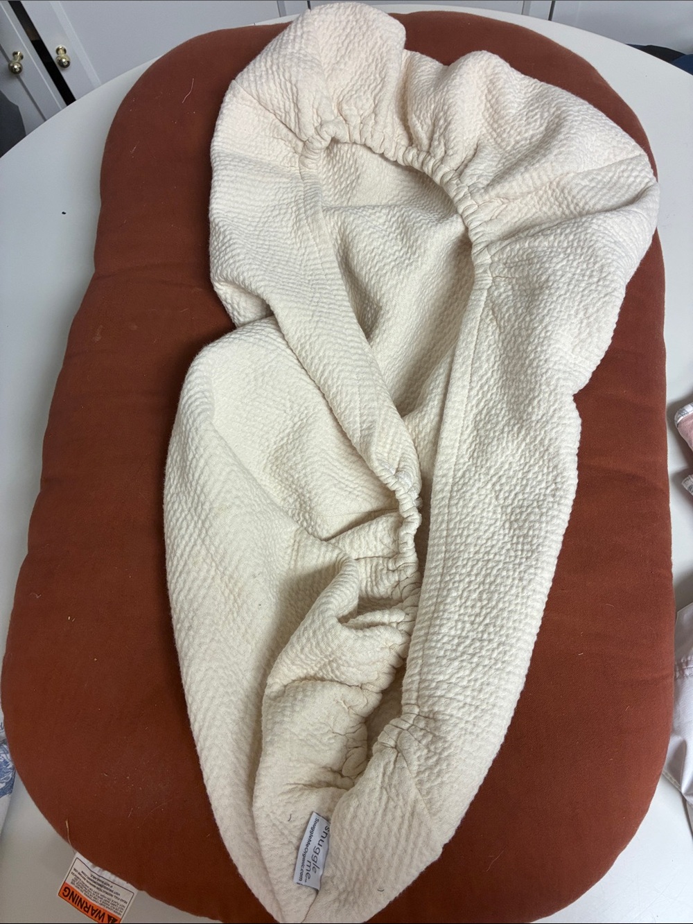 Snuggle me organic lounger with extra snuggleme cover